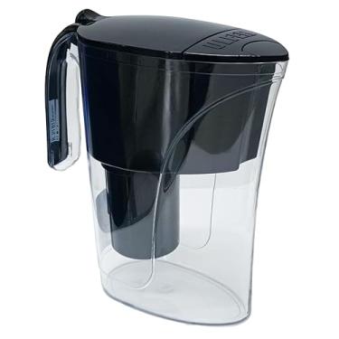 Imagem de Jarra Purificadora água filtro portátil preta 1,5 Litros Inmetro