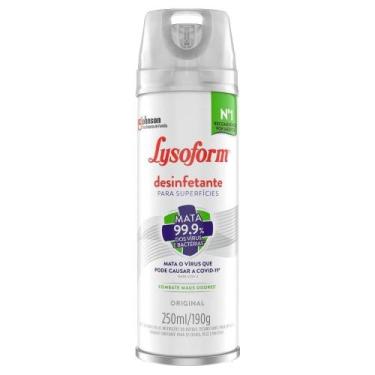 Imagem de Desinfetante Lysoform Aerossol Original 250ml