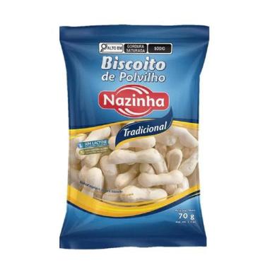 Imagem de Biscoito de Polvilho Tradicional 70g Nazinha