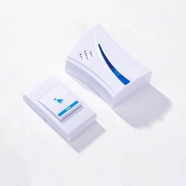 Imagem de KIT 2 Campainhas Interfone Sem Fio 100m à Prova d’Água Uso Residencial