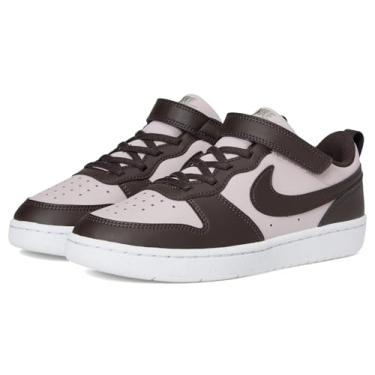 Imagem de Nike Tênis infantil unissex Court Borough Low Recraft (criança pequena), Particle Rose/Velvet Brown/Light Army, 11 Little Kid