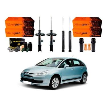 Imagem de Kit Amortecedor Dianteiro Traseiro C4 1.6 2.0 2006 A 2014 - Cofap