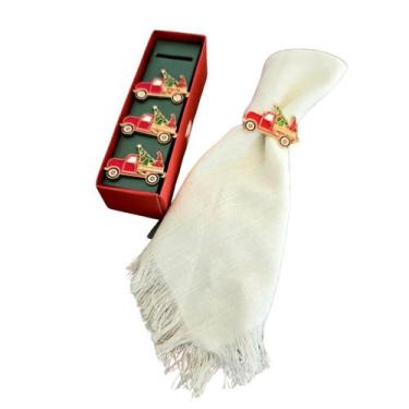 Imagem de Anel- argola - porta guardanapo - mesa posta - natal - TOK DA CASA