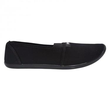 Imagem de Sapatilha Confortável Casual Feminina Moleca 52059, Preto, 38