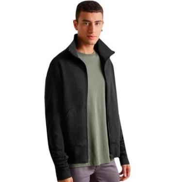 Imagem de Casaco Reserva Masculino Desfibrado Stoned Preto-Masculino