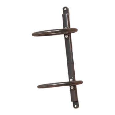 Imagem de Colaxi Suporte de parede para bolas de basquete, organizador de exibição de presentes para academia, garagem, quarto, sala de ferramentas, Preto