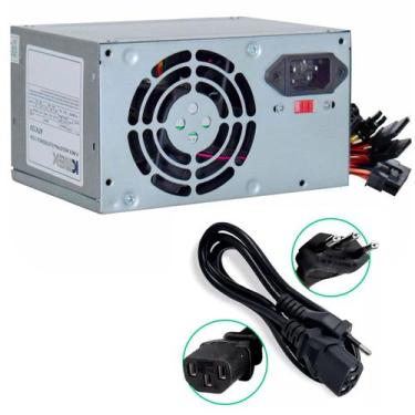 Imagem de Fonte K-MEX PX-300CNG, 200W, Bivolt Manual, Silenciosa, C/ Cabo de Ene