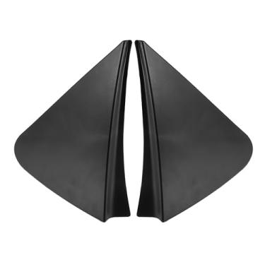 Imagem de A ABSOPRO Frente esquerda direita espelho canto para-lama triângulo capa guarnição No.60118-0D100 painel de acabamento triângulo retrovisor para Toyota Yaris 2007-2011 1 par