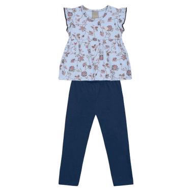 Imagem de Conjunto infantil menina florido Mundi