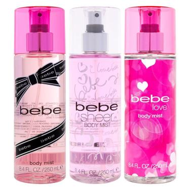 Imagem de Conjunto de 3 peças de Eau de Parfum Perfume Bebe Bebe para mulheres