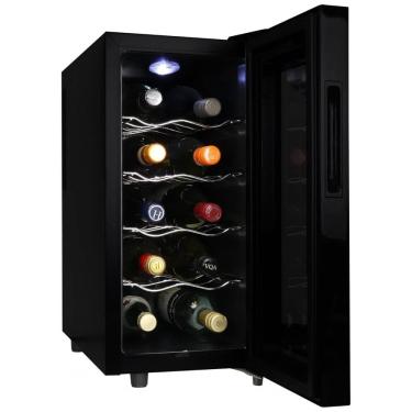 Imagem de Koolatron Wine Fridge - Adega para Vinhos com 10 Garrafas, Armário para Champanhe, Vinho Tinto e Branco, Celler Termoelétrico Independente