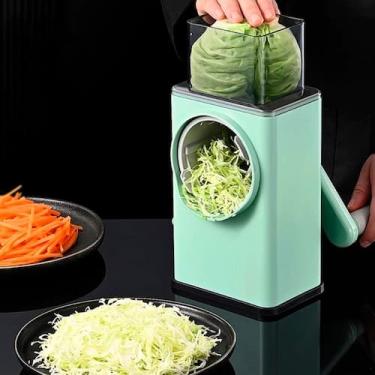 Imagem de Fatiador Com Manivela Para Ralar Queijo Verduras - RELET