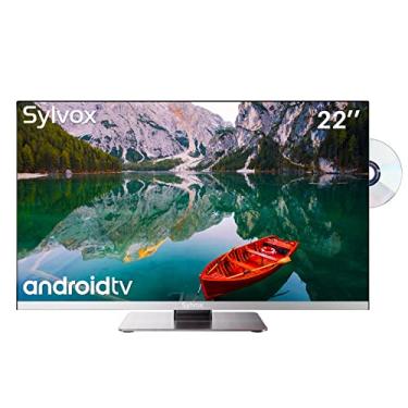 Imagem de SYLVOX Combo Smart TV DVD de 12 volts FHD 1080P Android 11.0, com conexão sem fio ARC CEC WiFi, para uso doméstico, trailer e celular (série Limo)