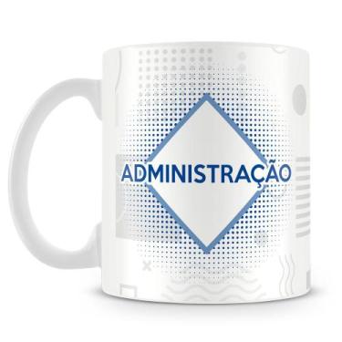 Imagem de Caneca Personalizada de Porcelana para Administração - 325ml - Amo Can
