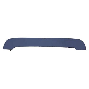 Imagem de X AUTOHAUX Bimini Capa para bota de armazenamento superior com furo de luz bolsa de armazenamento Bimini 600D lona de poliéster azul escuro 231 cm-244 cm largura universal para 3 arcos 4 laços
