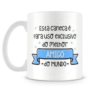 Imagem de Caneca Personalizada Uso Exclusivo do Melhor Amigo com Foto - Presente