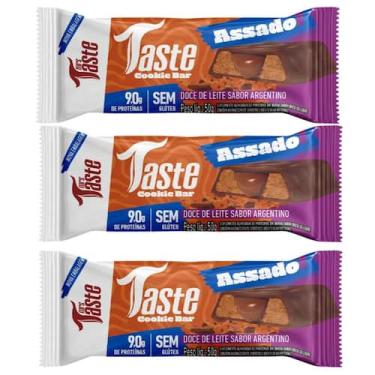 Imagem de Kit 3 barra de proteina doce de leite 50g 9g de proteina - MRS TASTE