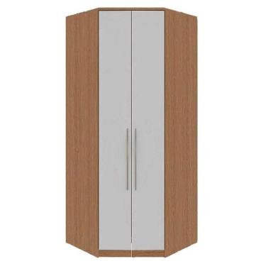 Imagem de Guarda Roupa Modulado 2 Portas 2 Gavetas Canto Closet 234cm Setiba Plu