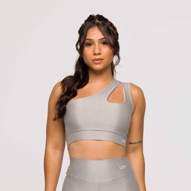 Imagem de Top Academia Fitness Feminino Poliamida Ombro Só Treinos - LOT FITNESS