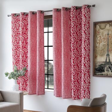 Imagem de Cortina Quarto Sala 2,0x1,80m Alice Linha Combinada Sultan