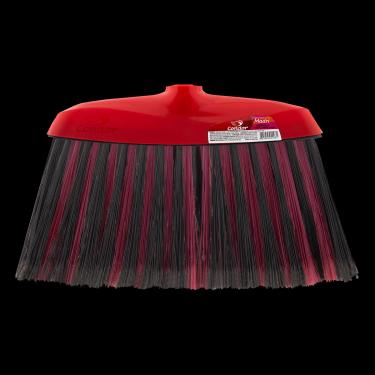 Imagem de VASSOURA Madri SEM CABO Condor Multiuso com Cerdas Sintéticas e Pontas Plumadas Para Limpeza de Pisos Pátios Quintal