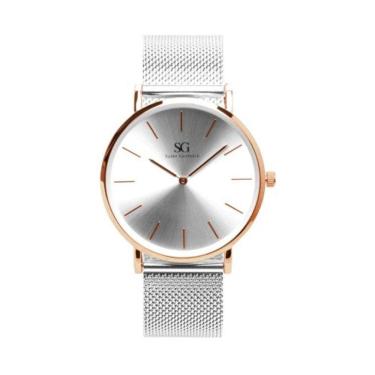 Imagem de Relógio feminino Harlem Full Rosé Gold 40mm-Saint Germain