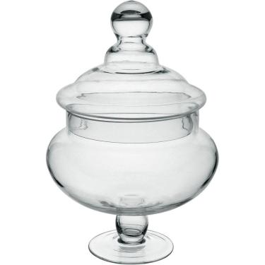 Imagem de Bomboniere Potiche Baleiro Redondo Home&co Com Tampa Vidro