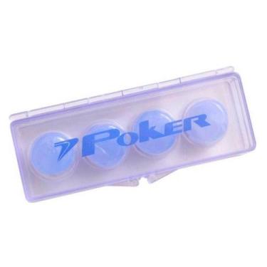 Imagem de Protetor De Ouvido Poker Silicone Soft Azul