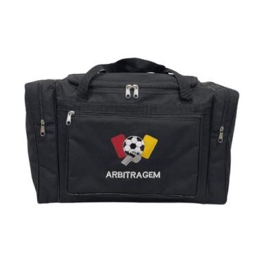 Imagem de Mala de Arbitragem Média Funcional Chuteira Uniforme Acessórios de Arb