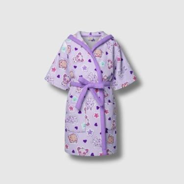 Imagem de Roupão Aveludado Infantil - Estampas Menino/Menina (Pet Love M)