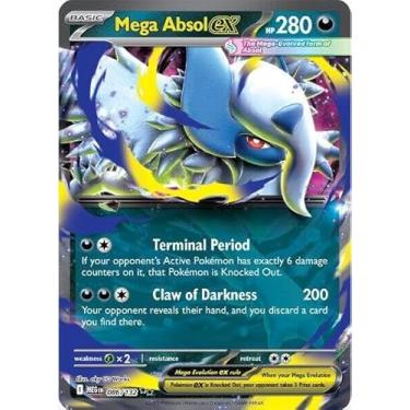 Imagem de Pokemon - Mega Absol ex - 086/132 - ME01: Mega Evolution (MEG) - Double Rare - Single Card