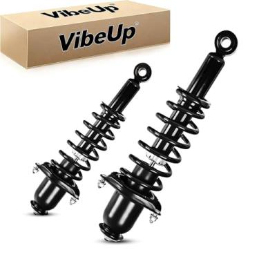 Imagem de VibeUp Conjunto de amortecedor traseiro 172599L 172599R Kits de suspensão completos adequados para Toyota Corolla/Matrix 2009-2013, Pontiac Vibe 2009-2010, suportes com conjuntos de mola helicoidal