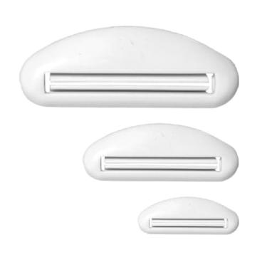 Imagem de Espremedor de Pasta de Dente - Kit com 3 Unidades para Tubos de Creme Dental e Pomadas - Organizador e Espremedor Prático