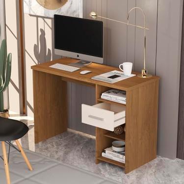 Imagem de Escrivaninha Duna Wood - JM3 Moveis (Freijó/Off White)