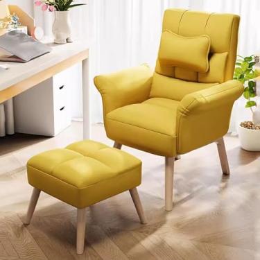 Imagem de ARKORDER , Poltrona com apoio para os pés, cadeira reclinável de sofá, cadeira reclinável com suporte para as costas, cadeira de lazer única relaxante, cadeira preguiçosa, encosto alto, ajustável