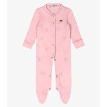 Imagem de Macacão Infantil Suedine Trick Nick Rosa-Feminino