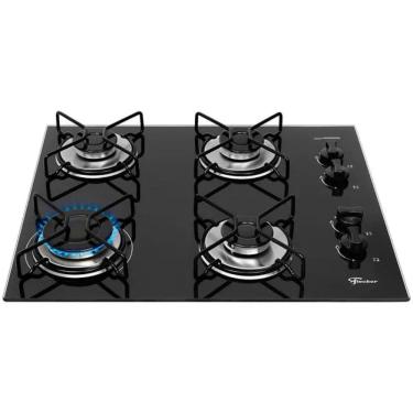Imagem de Cooktop a Gas Fit Line 4 Bocas Superautomatico Fischer