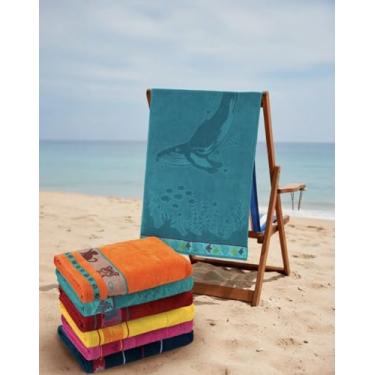 Imagem de Toalha De Banho Banhão Praia Piscina Gigante 80x150cm Verão (JUBARTE)