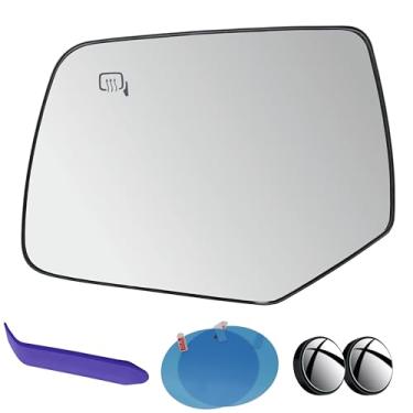 Imagem de EAP Vidro espelhado lateral do motorista compatível com Ford Escape 2008-2012, Mercury Mariner 2008-2011, aquecido, 8L8Z17K707G, 8L8Z17K707D, 8L8Z17K707C