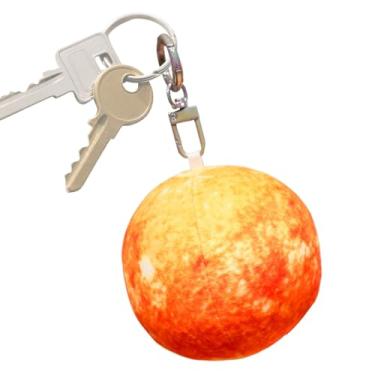 Imagem de Planet Toys,Pingente de pelúcia macio de 7,5 cm para pendurar – brinquedo de pelúcia planeta | para bolsa, bolsa de moedas, joias, carteira, mochila, mulheres, homens, meninas e meninos