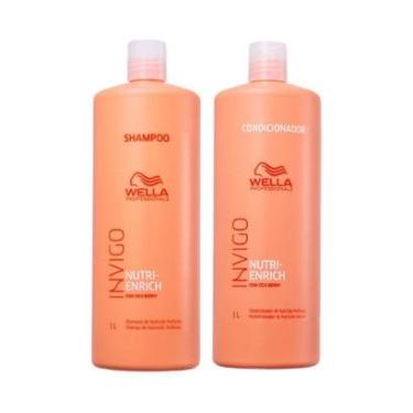 Imagem de Kit Wella Professionals Invigo Enrich Profissional - Shampoo e Condicionador-Unissex