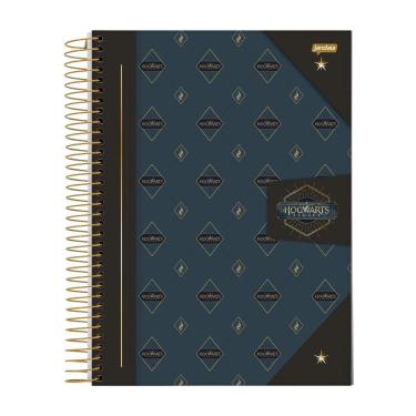 Imagem de Caderno Espiral Capa Dura Universitário Hogwarts Legacy 1 Matéria 80 Folhas Jandaia Estampa 4