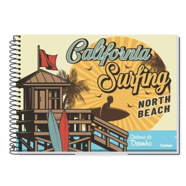 Imagem de Caderno De Cartografia E Desenho Espiral Universitário Capa Dura 80 Folhas My Collection Credeal Estampa 4