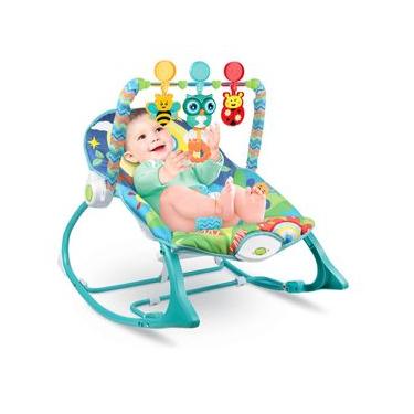 Imagem de Cadeira de Descanso e Balanço Funtime 18kgs Coruja Maxibaby