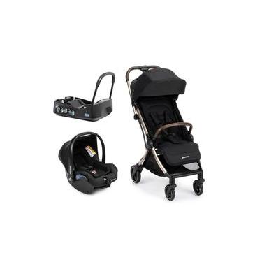 Imagem de Travel System Eva³ Trio 0 a 15 Kg Essential Black Champagne - Maxi-Cosi