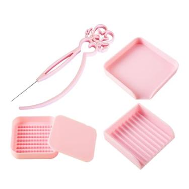 Imagem de Nishiyuenyi Kit de Bandeja Organizadora para Mini Miçangas, Ferramenta de para Miçangas de Ferro, Ideal para Projetos de Artesanato, Economiza Tempo