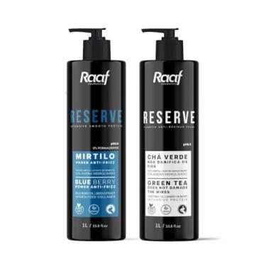 Imagem de Kit Selagem Orgânica S/ Formol Reserve Progressiva Blue Berry + Shampoo Antirresíduo Raaf – 1l