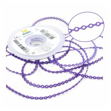 Imagem de Elástico Borrachinha de Aparelho Ortodôntico Corrente Longo 1.5 metros