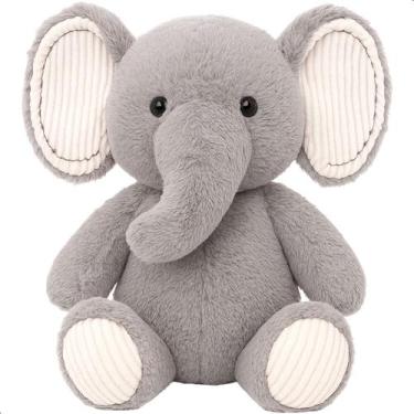 Imagem de Elefante Pelúcia Divertida 23cm Primeira Infância Multikids