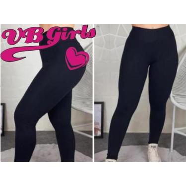 Imagem de Calça Legging Feminina VB Girl Original com Elástico Zero Transparênci